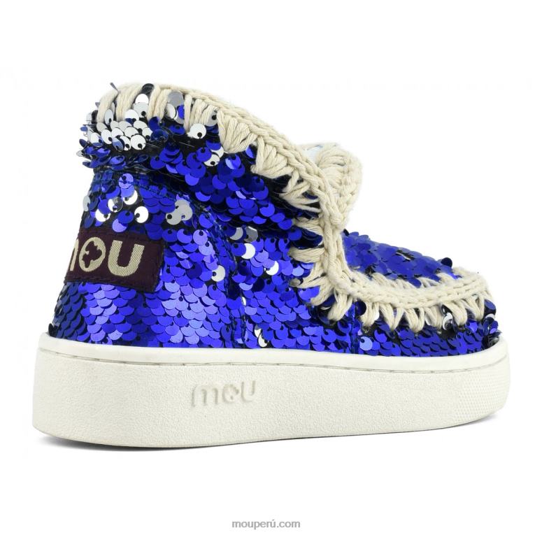 lentejuelas de zapatillas esquimales de verano niños 8DRXZ790 vaqueros con lentejuelas - logo níquel Mou