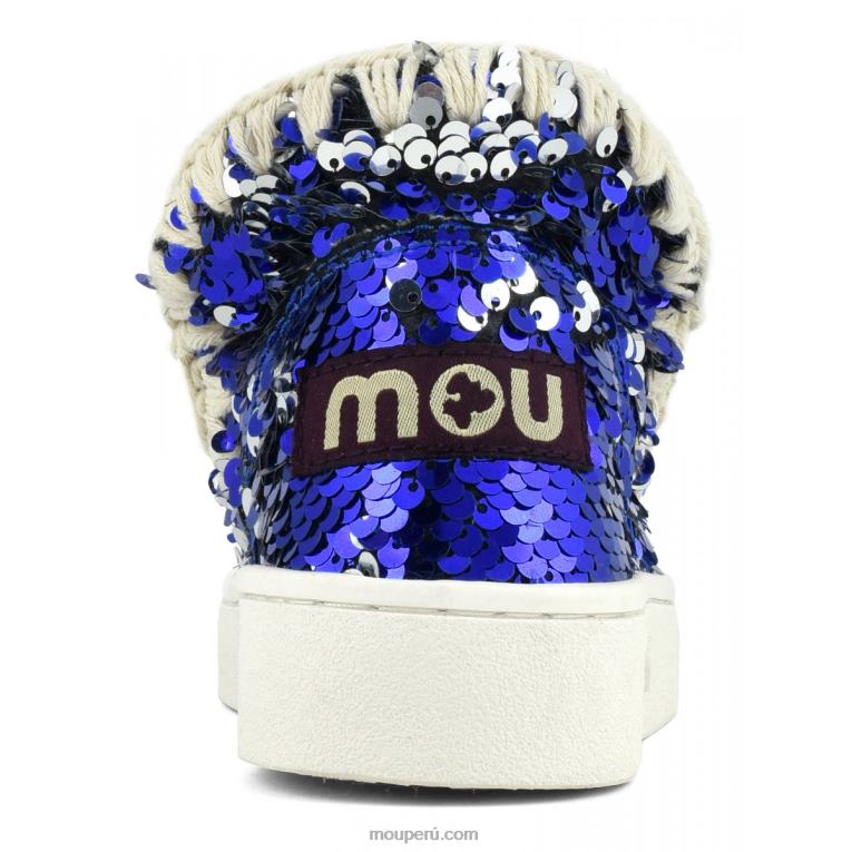 lentejuelas de zapatillas esquimales de verano niños 8DRXZ790 vaqueros con lentejuelas - logo níquel Mou