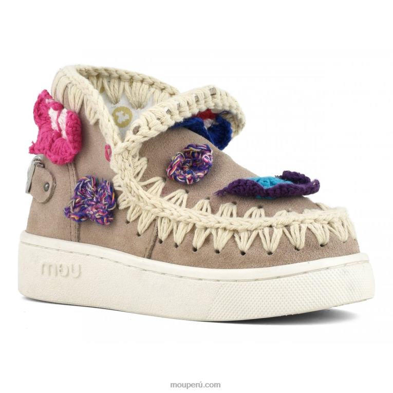 mariposas de ganchillo de zapatilla esquimal de verano niños 8DRXZ787 arena rosa (fundente) Mou