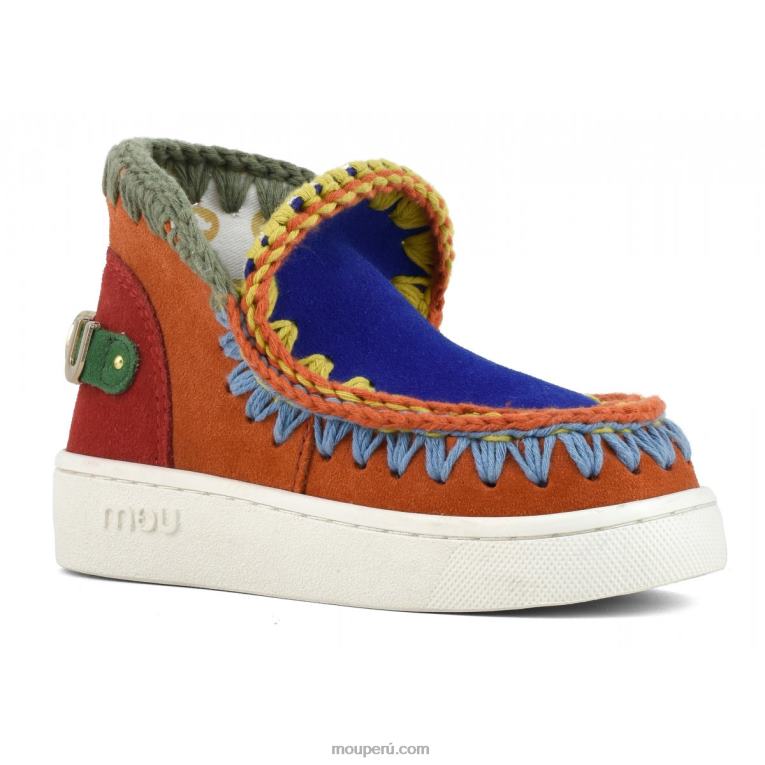 tenis esquimales con diseño colour block niños 8DRXZ788 multicolor Mou